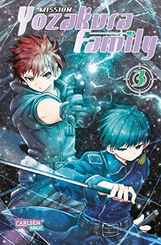 Mission: Yozakura Family 3: Actionreiche Spionage-Comedy-Manga-Serie ab 12 Jahren über eine Agenten-Familie mit Superkräften von CARLSEN MANGA