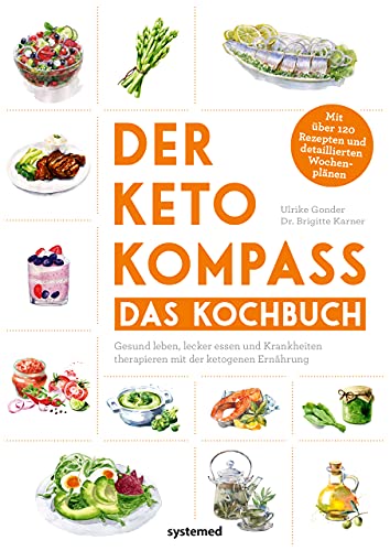 Der Keto-Kompass – Das Kochbuch: Gesund leben, lecker essen und Krankheiten therapieren mit der ketogenen Ernährung. Mit über 120 Rezepten und detaillierten Wochenplänen von RIVA