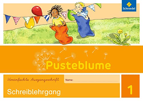 Pusteblume 1 - Ausgabe 2016: Schreiblehrgang VA von Schroedel Verlag GmbH