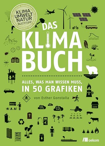 Das Klimabuch: Alles, was man wissen muss, in 50 Grafiken. Grafischer Guide zum Klimawandel, Von wissenschaftlichen Fakten zu globalen Lösungen, ... bekämpfen können (Unsere Welt in 50 Grafiken) von Oekom Verlag GmbH