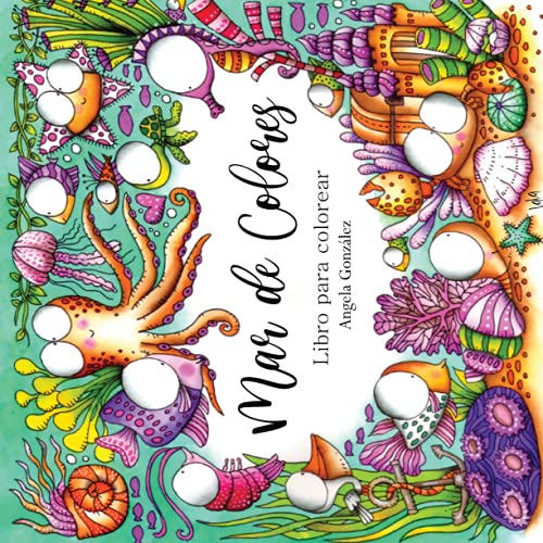 Mar de Colores: Libro para Colorear