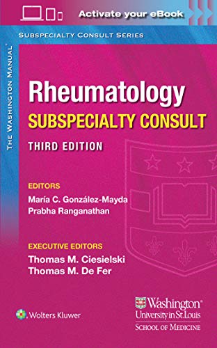 Washington Manual Rheumatology Subspecialty Consult (Washington Manual Subspecialty Consult) von LWW