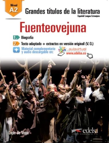GTL A2 - Fuenteovejuna: Fuenteovejuna (A2) (Grandes títulos de la literatura) von Edelsa-Grupo Didascalia,SA