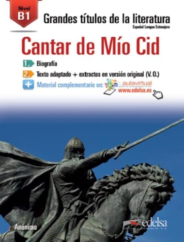 GTL B1 - El cantar de Mío Cid: Cantar de Mio Cid (B1) (Grandes títulos de la literatura) von Edelsa-Grupo Didascalia,SA