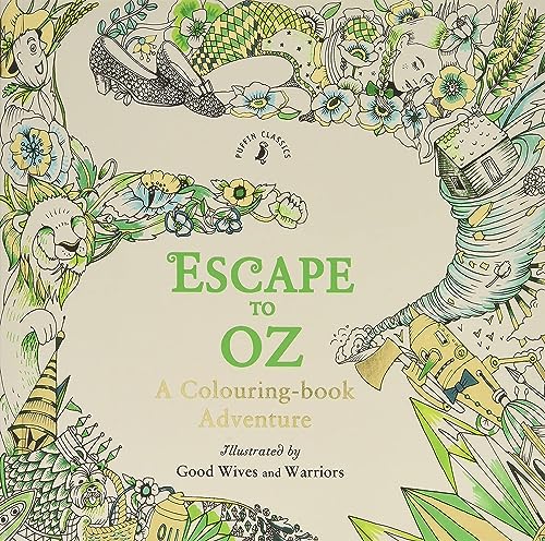 Escape to Oz: A Colouring Book Adventure: Bilderbuch von Puffin