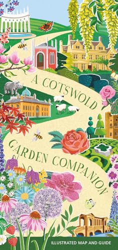A Cotswold Garden Companion: Illustrated Map and Guide (Finch Illustrated Guides) von Finch Publishing