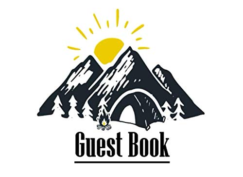 Guest Book: Camping Guest Book For Airbnb, Vacation Home, Cabin, Rental Property, VRBO, Bed and Breakfast, Cottage, Etc von Independently published