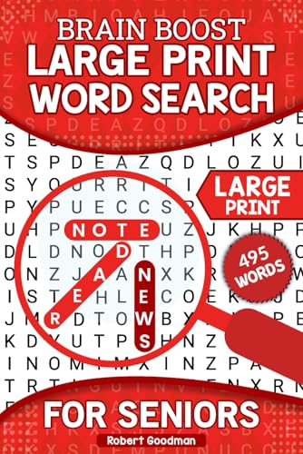 Brain Boost Large Print Word Search: Large Print Puzzles for Stress Relief and Mental Sharpness Over 50 Puzzles to Keep You Thinking Brain Boost Large Print Word Search: Large Print Puzzles for Stress Relief and Mental Sharpness Over 50 Puzzles to Keep You Thinking von Independently published