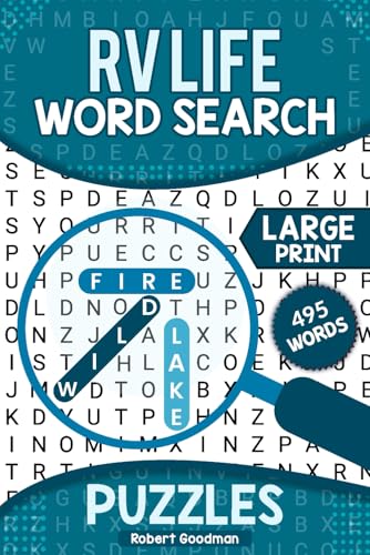 RV Life Word Search: Large Print Puzzles for Stress Relief and Mental Sharpness Over 50 Puzzles to Keep You Thinking RV Life Word Search: Large Print Puzzles for Stress Relief and Mental Sharpness Over 50 Puzzles to Keep You Thinking von Independently published