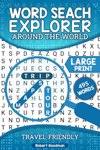 Word Search Explorer Around the World: Large Print Puzzles for World Explorers Over 50 Puzzles to Keep You Thinking Word Search Explorer Around the World: Large Print Puzzles for World Explorers Over 50 Puzzles to Keep You Thinking von Independently published