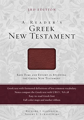 A Reader's Greek New Testament: Third Edition