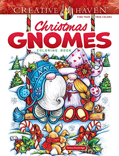 Christmas Gnomes Coloring Book (Creative Haven Coloring Books) von Dover Publications