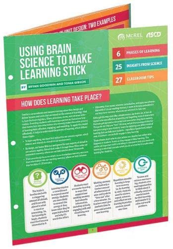 Using Brain Science to Make Learning Stick (Quick Reference Guide) von ASCD
