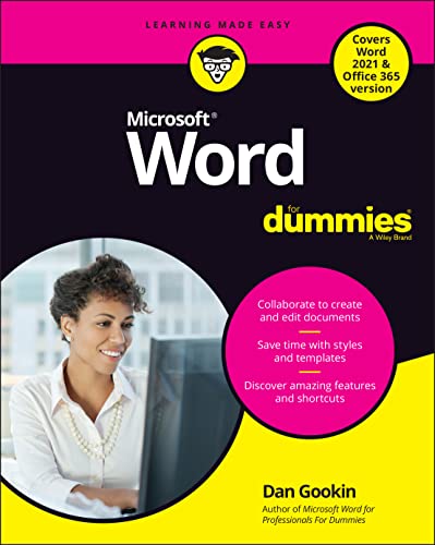 Word For Dummies: Office 2021 Edition (For Dummies (Computer/Tech)) von Wiley John + Sons