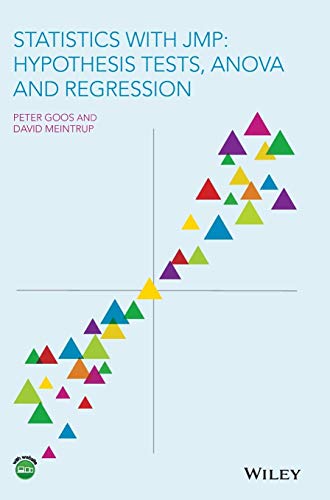 Statistics with JMP: Hypothesis Tests, ANOVA and Regression von Wiley