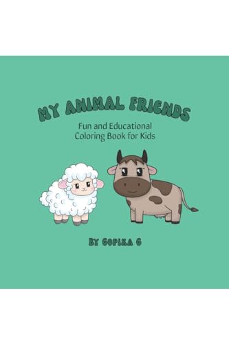 My Animal Friends: Fun & Educational Coloring Book for Kids von Notion Press