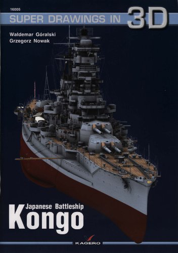 Japanese Battleship Kongo (Super Drawings in 3D, Band 5)