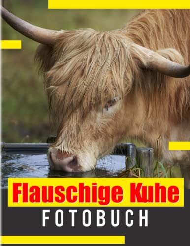 Flauschige Kühe Fotobuch: Entzückendes Kalb Bilderbuch 40 Illustrationen Seiten | Geschenke für Frauen, Männer, Freunde, Homies bis Entspannungsgeschenke von Independently published