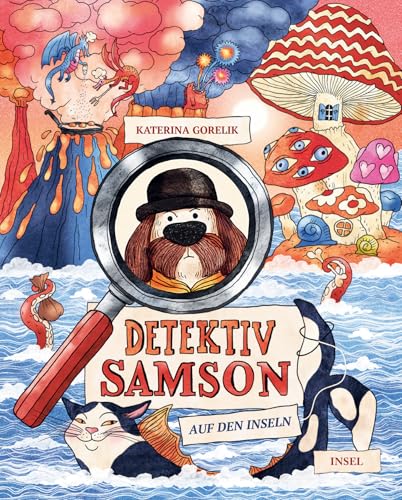 Detektiv Samson 2 – Auf den Inseln: Ein Wimmelbuch zum Miträtseln für Kinder ab 4 Jahre (Der Hundedetektiv ermittelt) von Insel Verlag