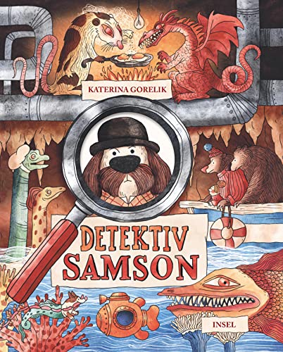 Detektiv Samson 1: Wimmelbuch mit Rätselspaß für Kinder ab 4 Jahre (Der Hundedetektiv ermittelt) von Insel Verlag