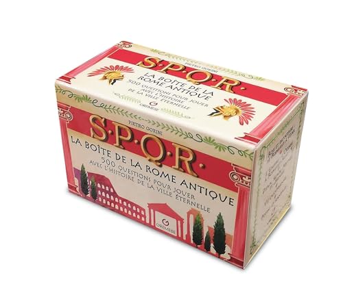 S.P.Q.R. La boite de la Rome antique. 500 questions pur jouer avec l'histoire de la ville éternelle: La boîte de la Rome antique