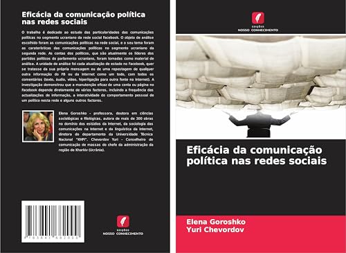 Eficácia da comunicação política nas redes sociais von Fromm Verlag