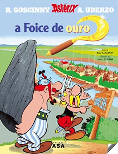 Asterix 02: A Foice de Ouro (portugués)