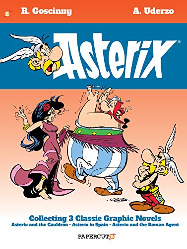 Asterix Omnibus #5: Collecting Asterix and the Cauldron, Asterix in Spain, and Asterix and the Roman Agent (Volume 5)