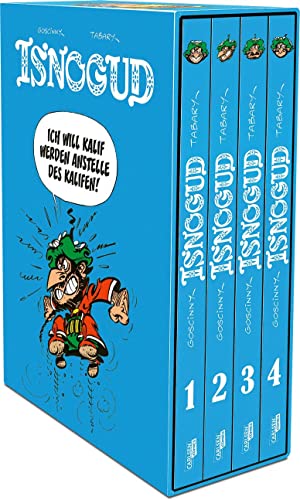 Isnogud Collection: Die Goscinny-Jahre - Hardcover-Schuber: Asterix-Autor René Goscinnys beste Comics in vier edlen Sammelbänden