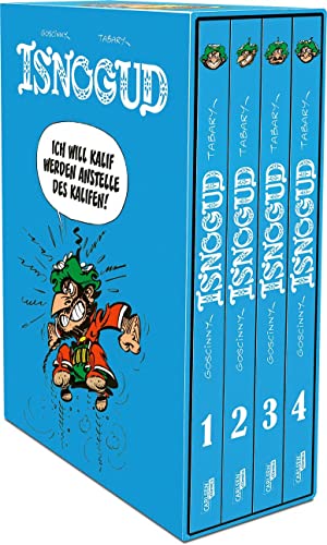 Isnogud Collection: Die Goscinny-Jahre - Hardcover-Schuber: Asterix-Autor René Goscinnys beste Comics in vier edlen Sammelbänden Isnogud Collection: Die Goscinny-Jahre - Hardcover-Schuber: Asterix-Autor René Goscinnys beste Comics in vier edlen Sammelbänden