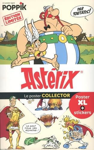 Poppik Astérix: 1 poster + 45 stickers repositionnables