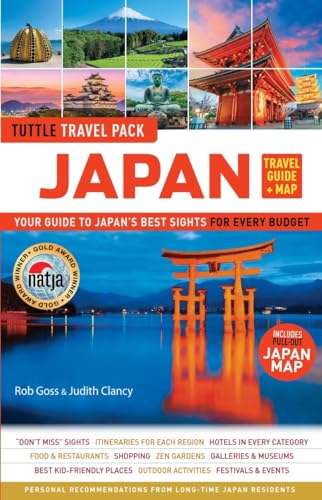 Japan Travel Guide and Map Tuttle Travel Pack: Your Guide to Japan's Best Sights for Every Budget (Includes Pull-Out Japan Map) (Tuttle Travel Guide & Map) von Tuttle Publishing