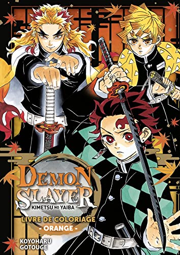 Demon Slayer - Livre de coloriage N°03 : Orange: Livre de coloriage - Orange - von Panini