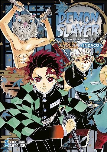 Demon slayer. Kimetsu no yaiba. Libro da colorare. Ediz. indaco