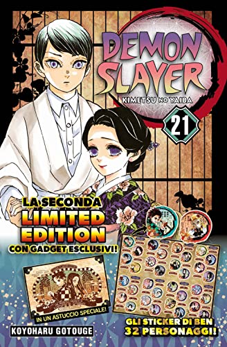 Demon slayer. Kimetsu no yaiba. Limited edition. Con Adesivi (Vol. 21) (Big) von Star Comics
