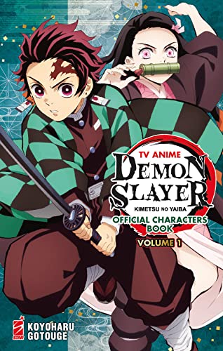 TV anime Demon slayer. Kimetsu no yaiba official character's book. Con Adesivi (Vol. 1)