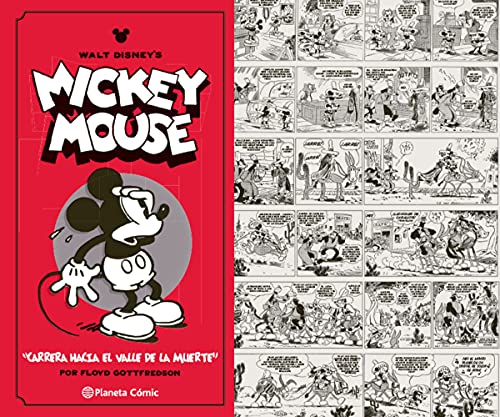 Walt Disney Mickey Mouse Tiras de prensa nº 01: "Carrera hacia el valle de la muerte" (Disney tiras de Prensa, Band 1) von Planeta Cómic