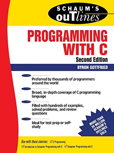 Schaum's Outline of Programming with C (Schaum's Outlines) von McGraw-Hill Education