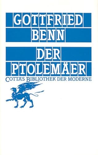 Der Ptolemäer (Cotta's Bibliothek der Moderne, Bd. 72) von Klett-Cotta