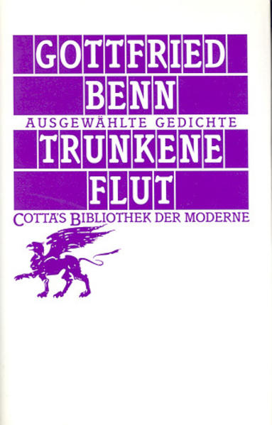 Trunkene Flut (Cotta's Bibliothek der Moderne Bd. 84) von Klett-Cotta