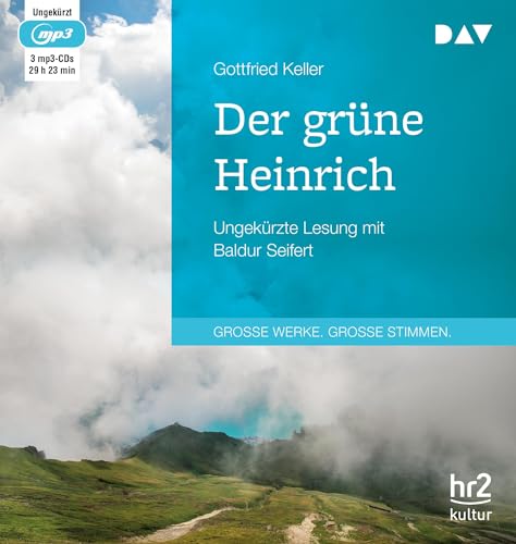 Der grüne Heinrich: Ungekürzte Lesung mit Baldur Seifert (3 mp3-CDs)