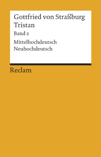 Tristan, Bd. 2 von Reclam Philipp Jun.