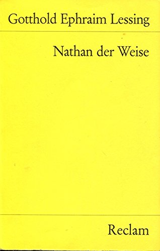 Nathan der Weise Nathan der Weise von Reclam