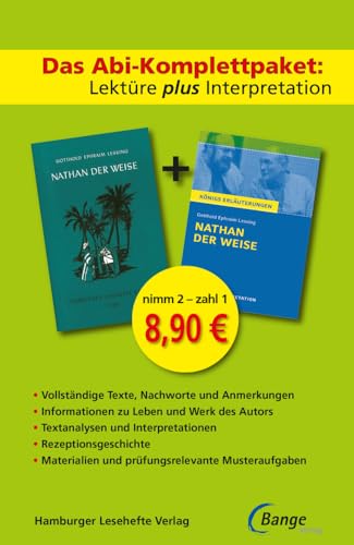 Nathan der Weise. Das Abi-Komplettpaket: Lektüre plus Interpretation von Hamburger Lesehefte