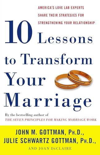 Ten Lessons to Transform Your Marriage: America's Love Lab Experts Share Their Strategies for Strengthening Your Relationship Ten Lessons to Transform Your Marriage: America's Love Lab Experts Share Their Strategies for Strengthening Your Relationship