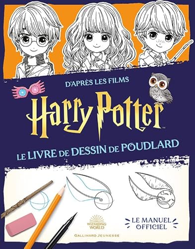 Harry Potter - Le Livre de dessin de Poudlard von GALLIMARD JEUNE