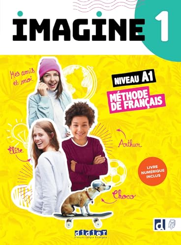 Imagine: Livre de l'eleve + livre numerique 1 + didierfle.app von Didier