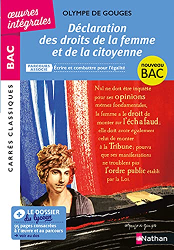 Olympe de Gouges, Déclaration des droits de la femme et de la citoyenne: Parcours associé : Ecrire et combattre pour l'égalité von NATHAN