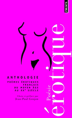 Po'sie 'Rotique Franaise. Anthologie von Contemporary French Fiction