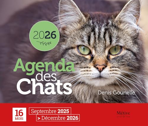 Agenda des chats 2026 Agenda des chats 2026 von METIVE